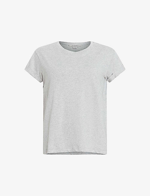 ALLSAINTS: Anna short-sleeve regular-fit organic-cotton T-shirt