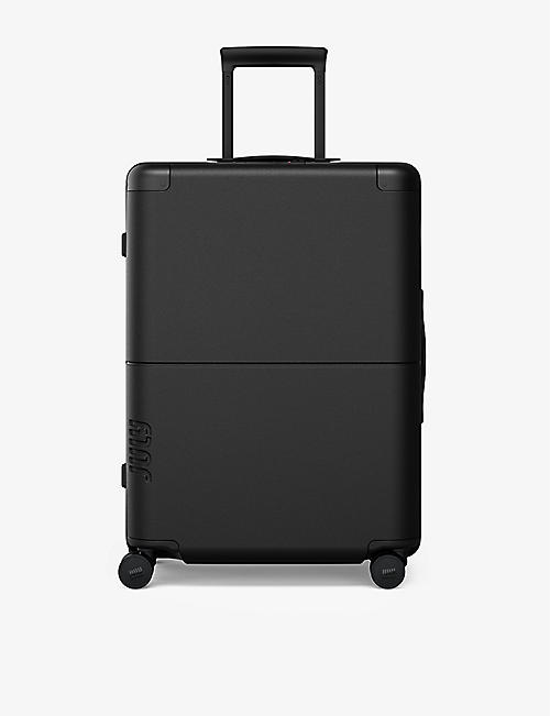 JULY: Checked Luggage polycarbonate suitcase 66cm