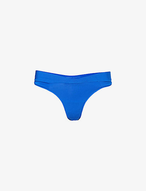 UNDERDAYS: Everyday mid-rise stretch-woven thong