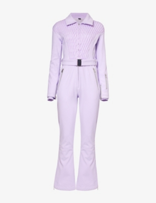 MY SUNDAY SKI: Signature quilted stretch-woven jumpsuit