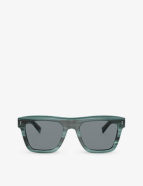 DOLCE & GABBANA: DG4420 square-frame acetate sunglasses