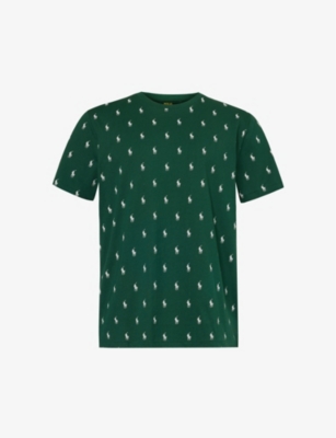 POLO RALPH LAUREN: Logo-print cotton-jersey T-shirt