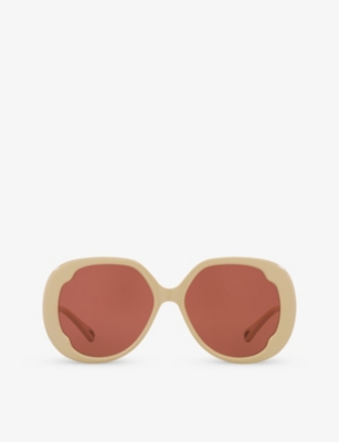 CHLOE: CH0195S round-frame acetate sunglasses