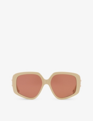 CHLOE: CH0210S square-frame acetate sunglasses