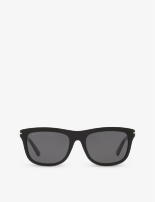 GUCCI: GC002140 GG1444S square-frame acetate sunglasses
