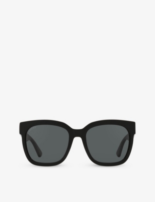 GUCCI: GG0034SN square-frame acetate sunglasses