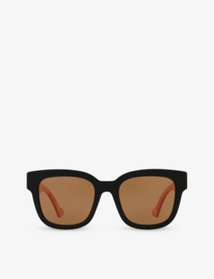 GUCCI: GG0998S square-frame acetate sunglasses