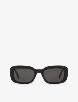 SAINT LAURENT: SLM130 square-frame acetate sunglasses
