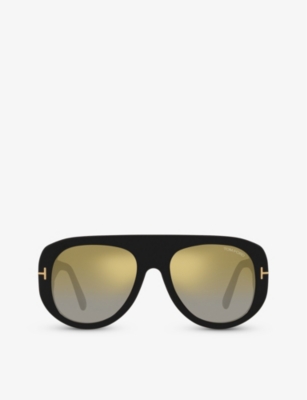 TOM FORD: TR001779 Cecil aviator-frame acetate sunglasses