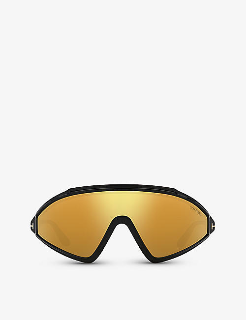 TOM FORD: TR001794 square-frame acetate sunglasses