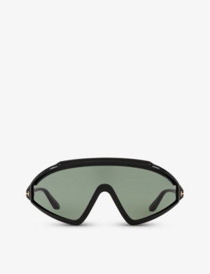 TOM FORD: TR001754 Lorna irregular-frame acetate sunglasses