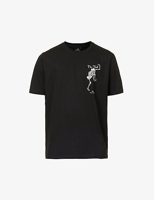 PS BY PAUL SMITH: The Fool graphic-print cotton-jersey T-shirt