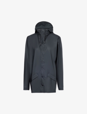 RAINS: High-neck regular-fit shell jacket