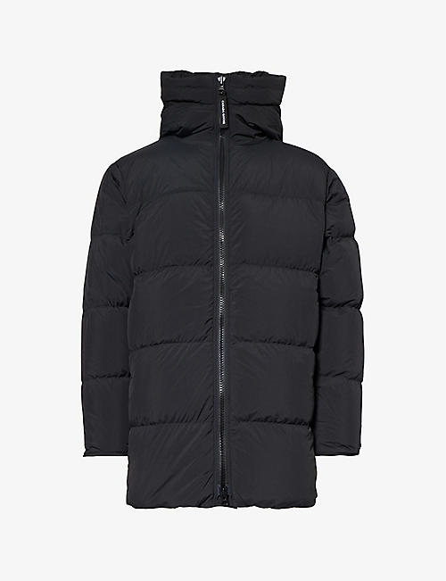 CANADA GOOSE: Lawrence high-neck regular-fit shell-down jacket