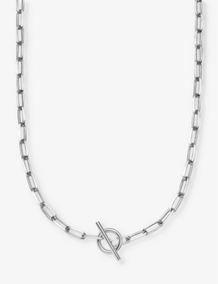 ASTLEY CLARKE: Celestial T-bar sterling-silver chain necklace
