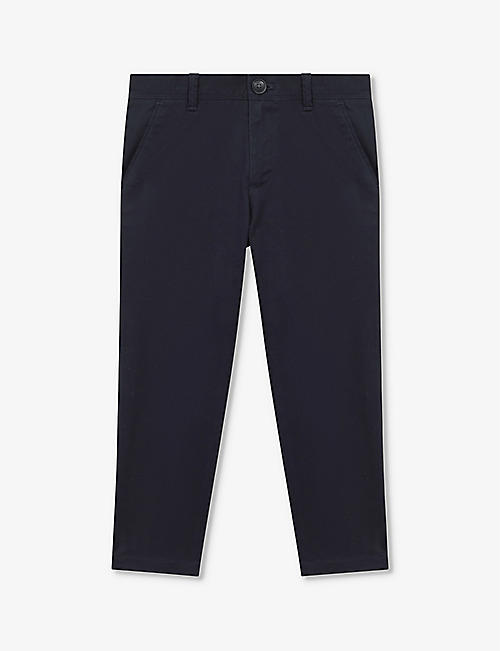 REISS: Pitch straight-leg slim-fit stretch-cotton chinos 3-14 years