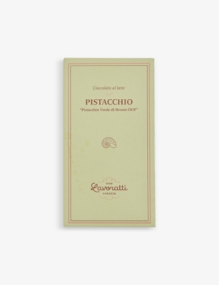 LAVORATTI 1938: Milk chocolate and pistachio bar 80g