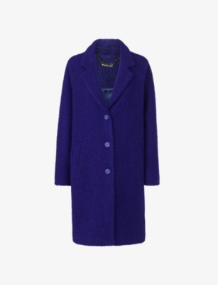 WHISTLES: Anita relaxed-fit wool-boucle coat