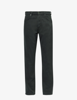 CITIZENS OF HUMANITY: Elijah belt-loop straight-leg relaxed-fit stretch-woven jeans