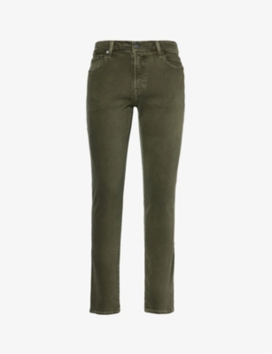 CITIZENS OF HUMANITY: London slim-fit tapered mid-rise stretch-twill trousers