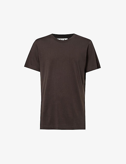 CDLP: Mid-weight crewneck relaxed-fit woven T-shirt