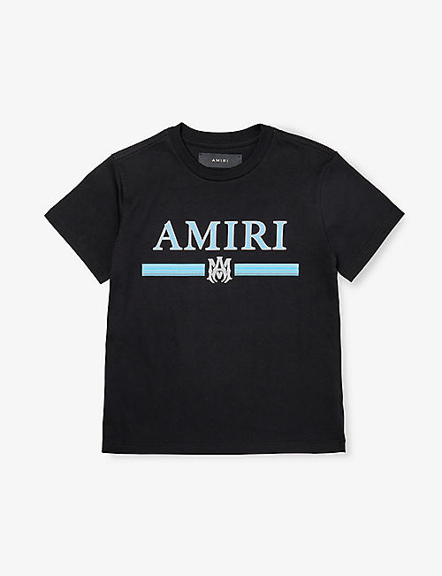 AMIRI: Logo-print crewneck cotton-jersey T-shirt 6-12 years