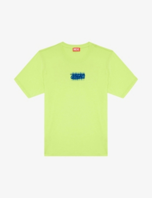 DIESEL: T Just N4 Maglietta logo-print cotton-jersey T-shirt