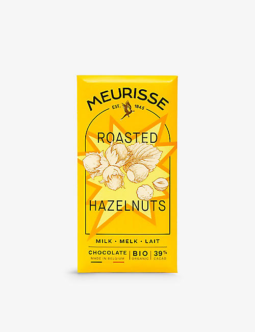 MEURISSE: Hazelnut milk chocolate tablet 100g