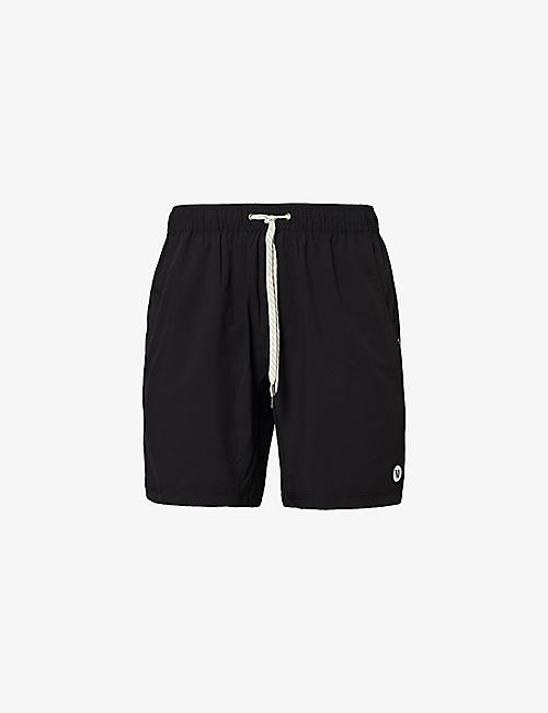 VUORI: Kore brand-patch relaxed-fit recycled polyester-blend shorts