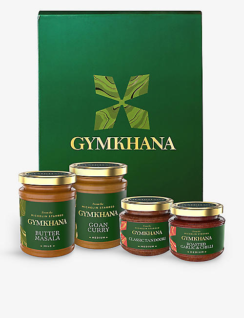 GYMKHANA: Curry sauce and marinade gift set of four