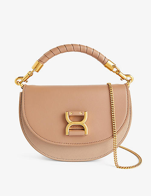 CHLOE: Marcie leather top-handle bag