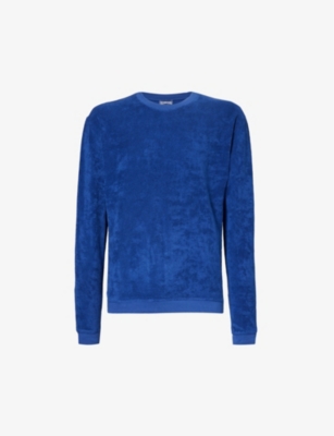 VILEBREQUIN: Sweet towel-texture cotton-blend sweatshirt