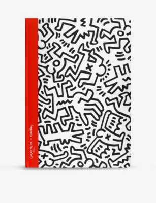 CARAN DACHE: Caran d'Ache x Keith Haring special-edition dotted certified-paper A5 notebook