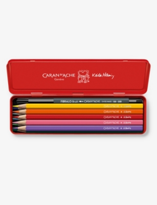 CARAN DACHE: Caran d'Ache x Keith Haring special edition colouring-pencil set