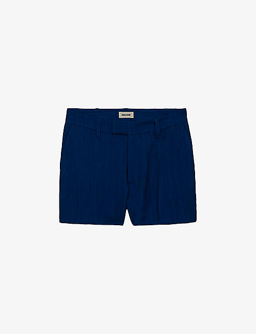 ZADIG&VOLTAIRE: Please high-rise stretch-woven shorts