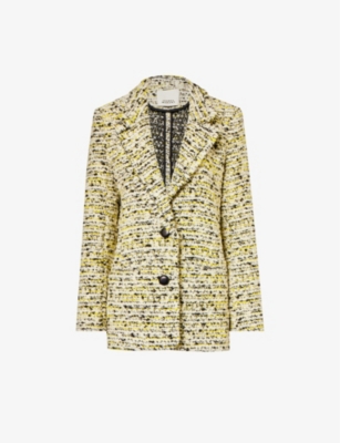 ISABEL MARANT: Etienne tweed-textured wool-blend jacket