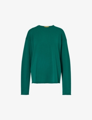 GUEST IN RESIDENCE: Round-neck relaxed-fit cashmere jumper