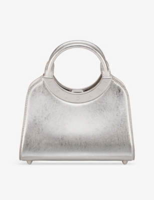 BVLGARI: BVLGARI Roma small leather top-handle bag