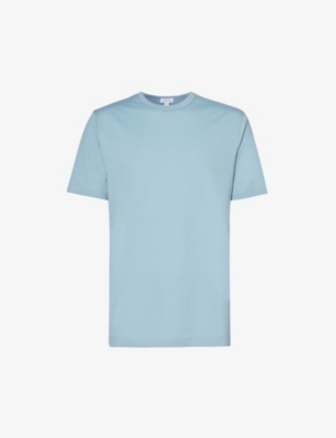 SUNSPEL: Short-sleeved crewneck cotton-jersey T-shirt