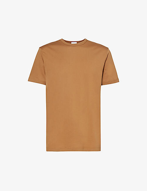 SUNSPEL: Short-sleeved crewneck cotton-jersey T-shirt