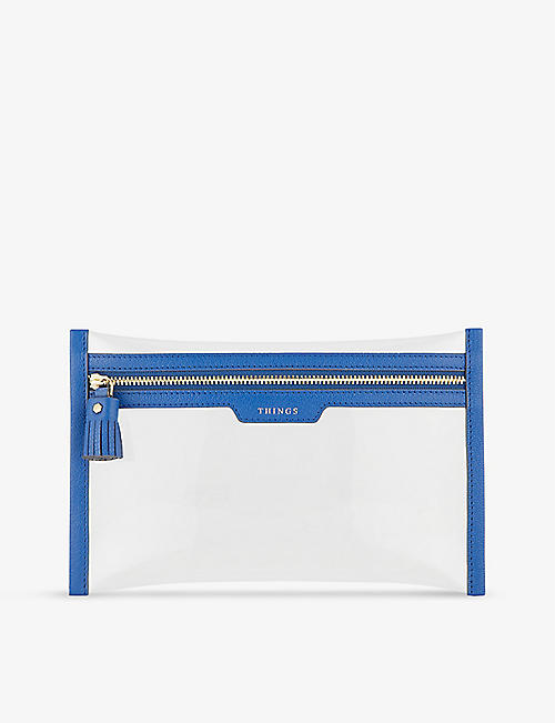 ANYA HINDMARCH: Things loose-pocket woven pouch