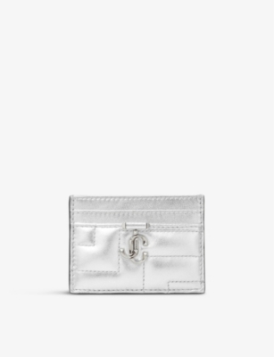 JIMMY CHOO: Umika quilted-leather card holder