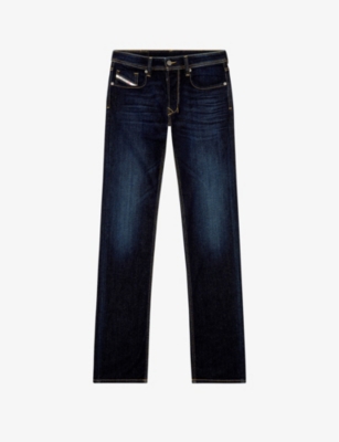DIESEL: 1985 Larkee faded-wash straight-leg stretch-denim jeans