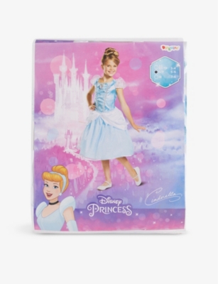 DRESS UP: Disney Cinderella Deluxe woven fancy dress costume 4-5 years