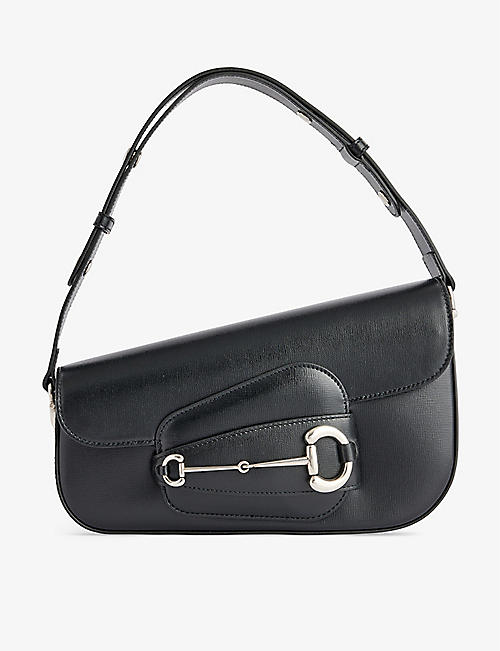 GUCCI: 1955 Horsebit leather shoulder bag