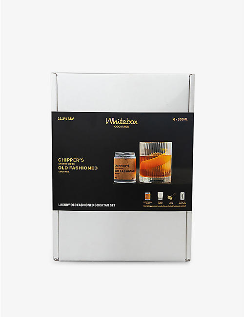 WHITEBOX COCKTAILS: Whitebox Old Fashioned Set pack of six cans