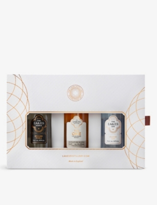 THE LAKES DISTILLERY: The Lakes Gin Collection gift set 3 x 50ml