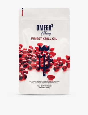 NORWAY OMEGA: Antarctic Krill marine oil pouch 120 capsules