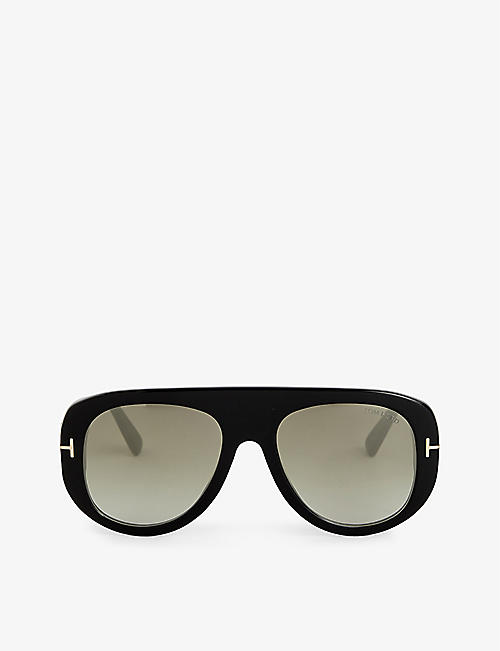 TOM FORD: FT1078 Cecil aviator-frame acetate sunglasses