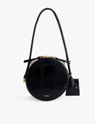 JACQUEMUS: Le Vanito leather top-handle bag